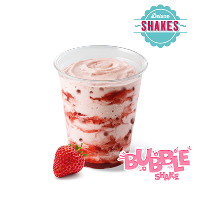 Bubble Shake Truskawkowy 300ml - cena, promocje, dostawa