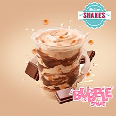 Bubble Shake Czekoladowy 300ml - cena, promocje, dostawa