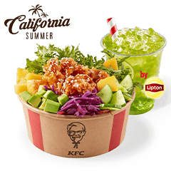 Summer Poke with bites & rice with Bubble Tea - price, promotions, delivery