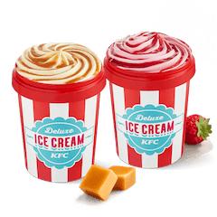 2 x Lody Ice Cream Deluxe 460ml