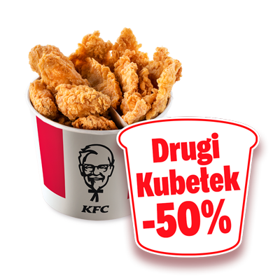 Bucket 11/11 + second 50% off