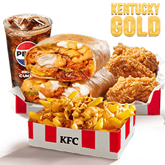 Kentucky Gold Wrapper Big Box & Kentucky Gold Fries - price, promotions, delivery