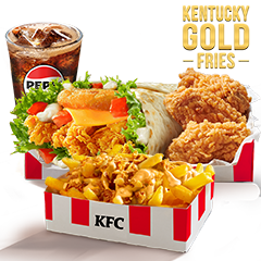 Big Box Mega Pocket z Kentucky Gold Fries - cena, promocje, dostawa