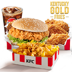 Zinger Big Box & Kentucky Gold Fries - price, promotions, delivery