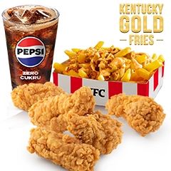 Zestaw Hot Wings z Kentucky Gold Fries - cena, promocje, dostawa