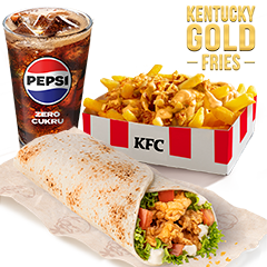 Zestaw Twister z Kentucky Gold Fries - cena, promocje, dostawa