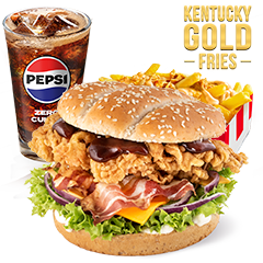 Zestaw Grander z Kentucky Gold Fries - cena, promocje, dostawa