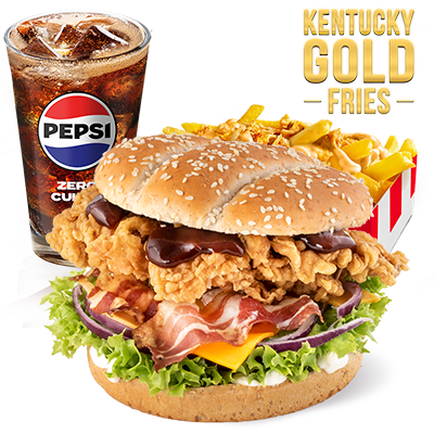 Zestaw Grander z Kentucky Gold Fries - cena, promocje, dostawa