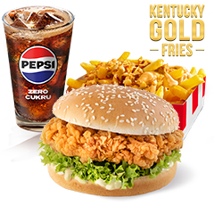 Zestaw Zinger z Kentucky Gold Fries - cena, promocje, dostawa