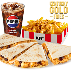 Qurrito Grande Menu & Kentucky Gold Fries - price, promotions, delivery