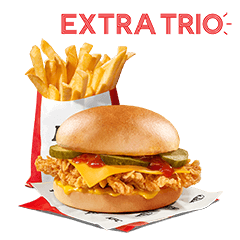 Cheesburger, Large Fries - price, promotions, delivery