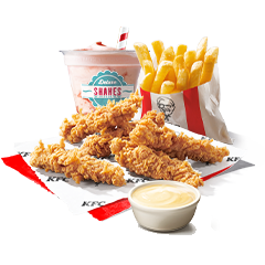 5x Strips + Frytki + Sos + Shake - cena, promocje, dostawa