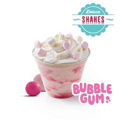Shake Bubble Gum z bitą śmietaną i Marshmallows 180ml - cena, promocje, dostawa