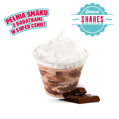 Chocolate Shake with Whipped Cream 180ml - price, promotions, delivery