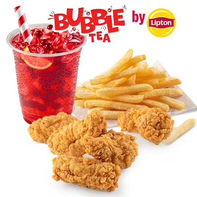 Hot Wings Zestaw z Bubble Tea - cena, promocje, dostawa