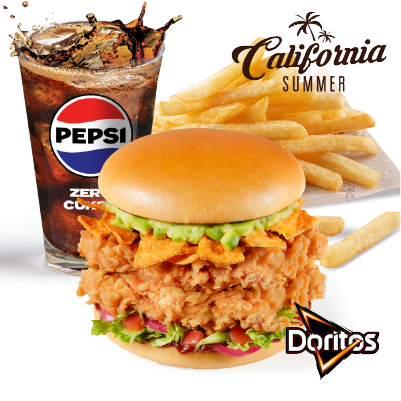 Zestaw Podwójny California Burger - cena, promocje, dostawa