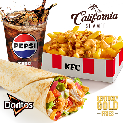 Zestaw California Twister z Kentucky Gold Fries