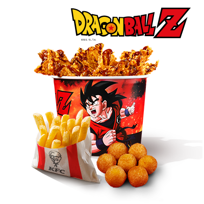 Bucket for One Dragon Ball Z Teriyaki Strips & Cheese Balls - price, promotions, delivery