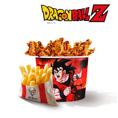 Kubełek dla jednej osoby Dragon Ball Z Teriyaki Strips