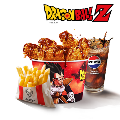 Bucket for One Dragon Ball Z Teriyaki Hot Wings & Refill - price, promotions, delivery