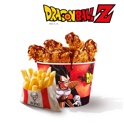 Bucket for One Dragon Ball Z Teriyaki Hot Wings - price, promotions, delivery