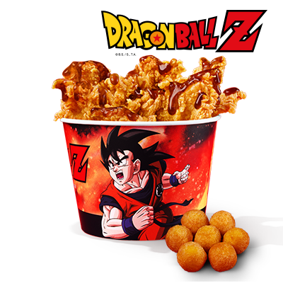 Strips Dragon Ball Z Teriyaki Bucket & Cheese Balls - price, promotions, delivery