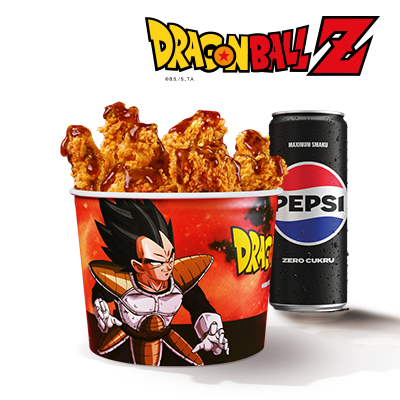 Hot Wings Dragon Ball Z Teriyaki Bucket & Drink - price, promotions, delivery
