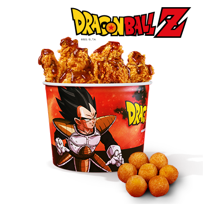 Hot Wings Dragon Ball Z Teriyaki Bucket & Cheese Balls - price, promotions, delivery
