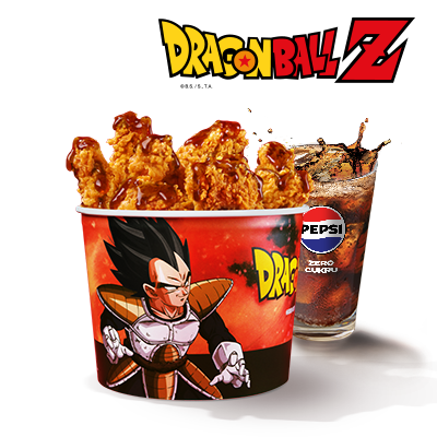 Hot Wings Dragon Ball Z Teriyaki Bucket & Refill - price, promotions, delivery