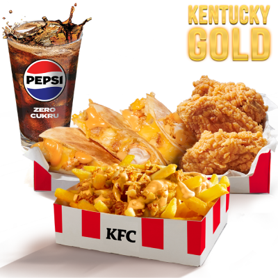 Kentucky Gold Qurrito Big Box z Kentucky Gold Fries - cena, promocje, dostawa