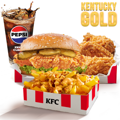 Kentucky Gold Zinger Big Box & Kentucky Gold Fries - price, promotions, delivery