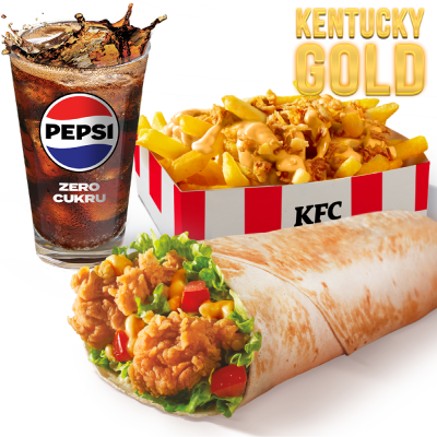 Kentucky Gold Twister Big Box z Kentucky Gold Fries - cena, promocje, dostawa