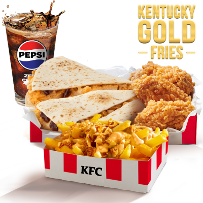Qurrito Grande z Kentucky Gold Fries Big Box - cena, promocje, dostawa