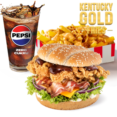 Zestaw Grander z Kentucky Gold Fries - cena, promocje, dostawa