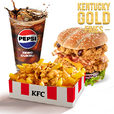 Zestaw Podwójny Grander z Kentucky Gold Fries - cena, promocje, dostawa