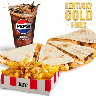 Zestaw Qurrito Grande z Kentucky Gold Fries - cena, promocje, dostawa