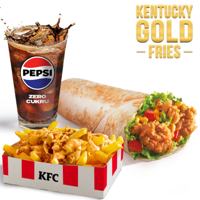 Zestaw Kentucky Gold Twister z Kentucky Gold Fries - cena, promocje, dostawa