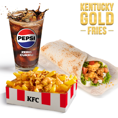 Zestaw Twister z Kentucky Gold Fries - cena, promocje, dostawa