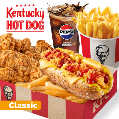 Kentucky Hot Dog Classic Big Box XL - cena, promocje, dostawa
