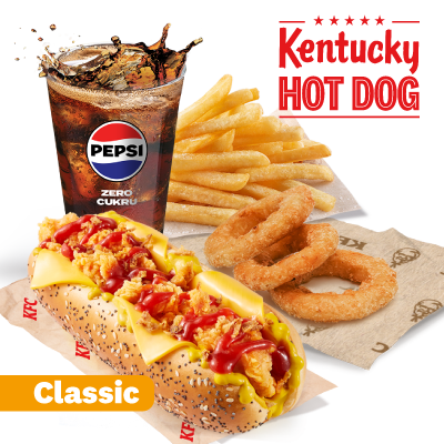 Kentucky Hot Dog Classic Snack Box - cena, promocje, dostawa