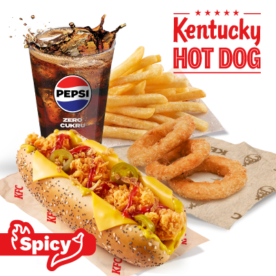 Kentucky Hot Dog Spicy Snack Box - cena, promocje, dostawa
