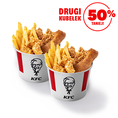 Kubełek dla 1 osoby Classic + drugi 50% taniej - cena, promocje, dostawa