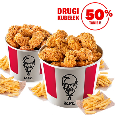 Kubełek 30 Hot Wings + Kubełek 15 Hot Wings - cena, promocje, dostawa
