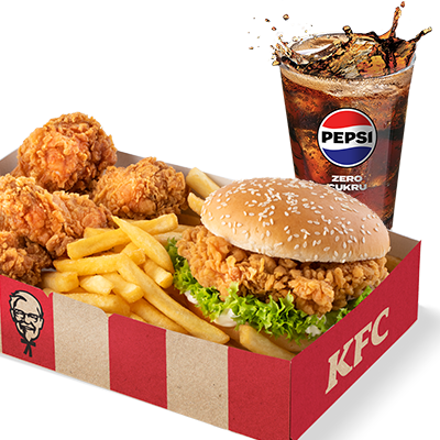 Zinger Burger Big Box - cena, promocje, dostawa