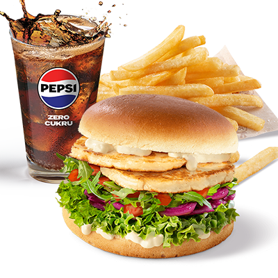 Zestaw Vege Halloumi Burger - cena, promocje, dostawa