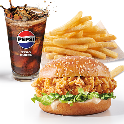 Zestaw Zinger Burger - cena, promocje, dostawa