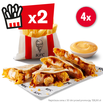 4x Qurrito + 4x Fries + 4x Dip