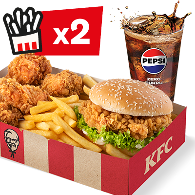 Zinger Burger Big Box - cena, promocje, dostawa
