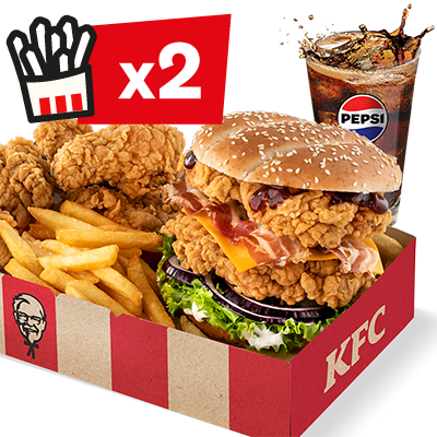 Double Grander Burger Big Box