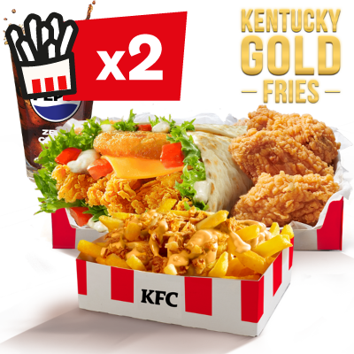 Mega Pocket Big Box & Kentucky Gold Fries - price, promotions, delivery